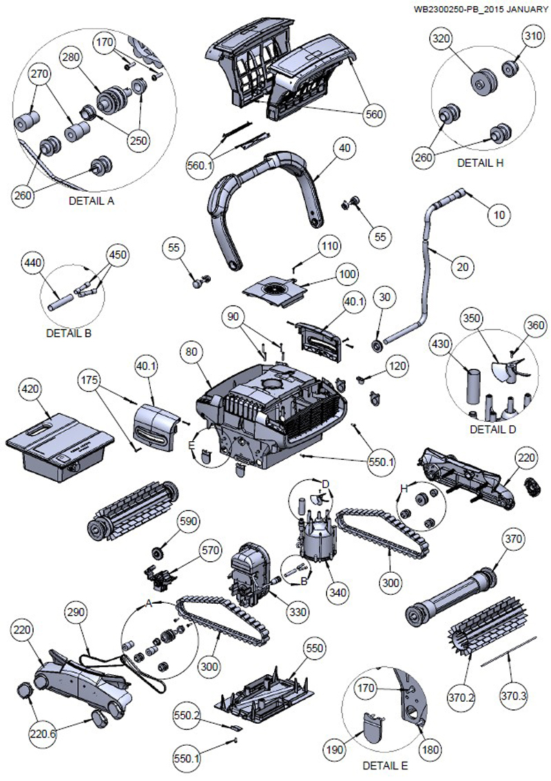 Aquabot Prime Parts, Repairs & Sales | Aquatic Distributor